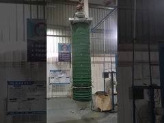 De alta capacidade de carregamento telescópico material do Wam da rampa dos foles da maioria