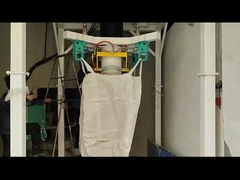 2 Ton Woven Big Bag Filling e máquina de embalagem, grânulo Ton Bag Machine do pó