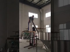 Transporte de parafuso tubular industrial do eixo helicoidal