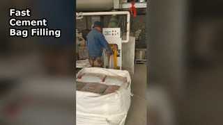 enchimento de saco de válvula de cimento, empacotador de impulsor